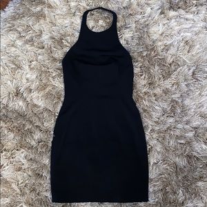 Jay Godfrey Mini Backless Little Black Dress